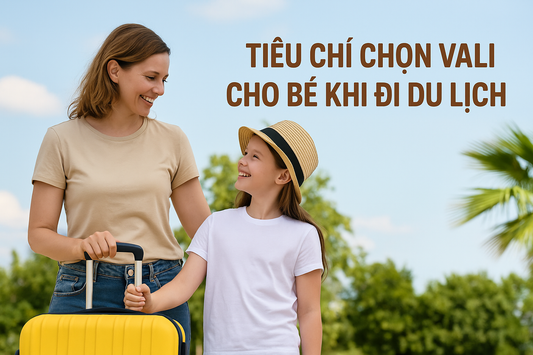 Tiêu Chí Chọn Vali Cho Bé Khi Đi Du Lịch