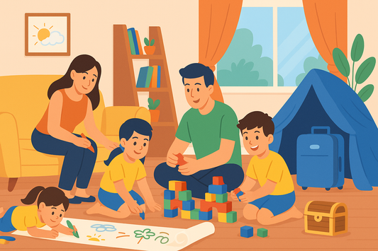 Hè Gắn Kết – Cả Nhà Cùng Chơi, Bé Vừa Học Vừa Vui!