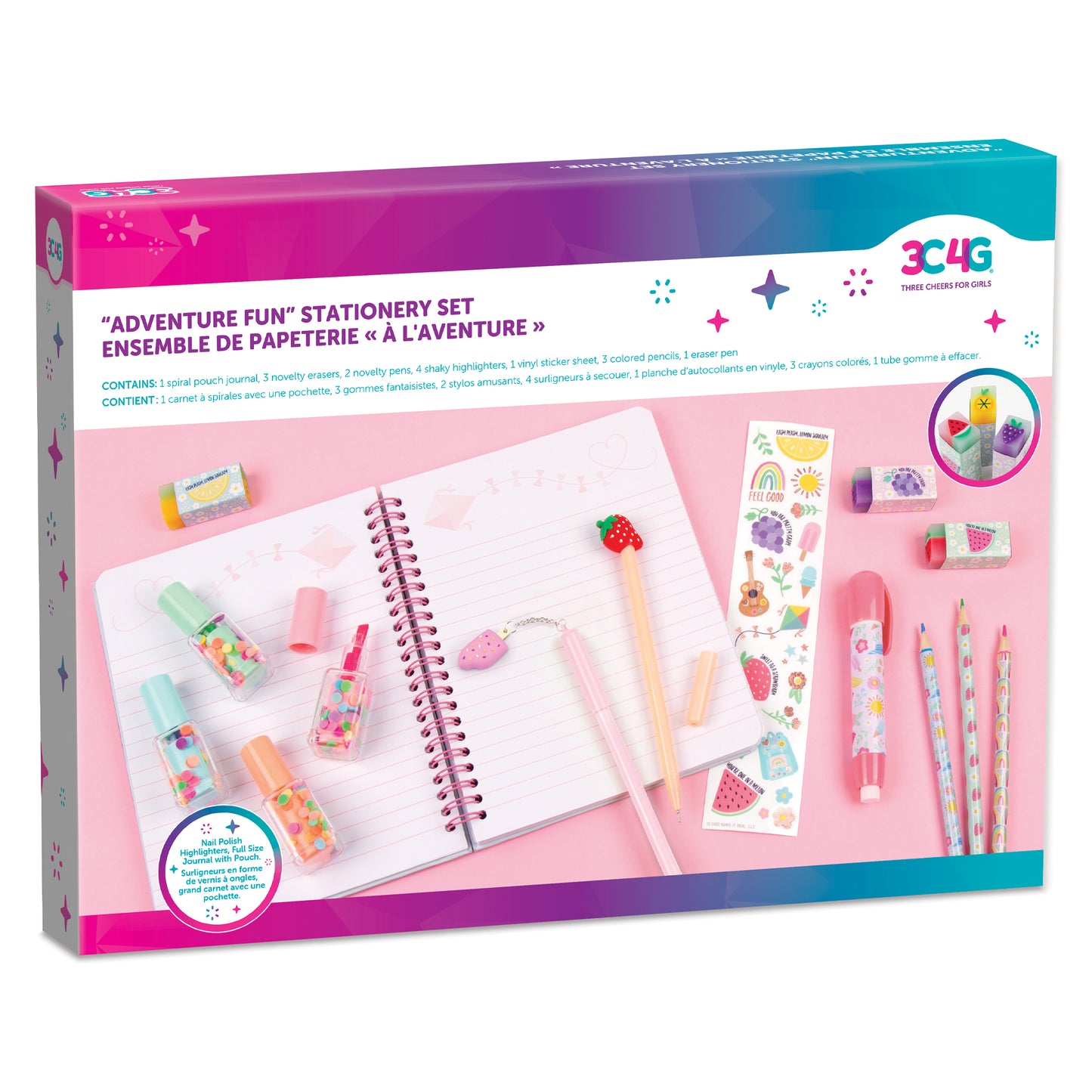 Adventure Fun Stationery Set 3C4G 12045