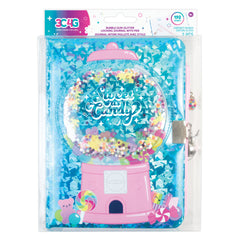 Bộ Sổ Khóa Và Bút Bubble Gum Glitter 3C4G 12052