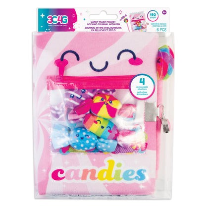 Candy Plush Pocket Notebook and Pen Set 3C4G 12053