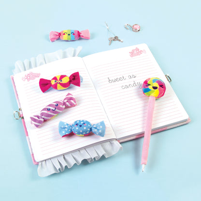 Candy Plush Pocket Notebook and Pen Set 3C4G 12053