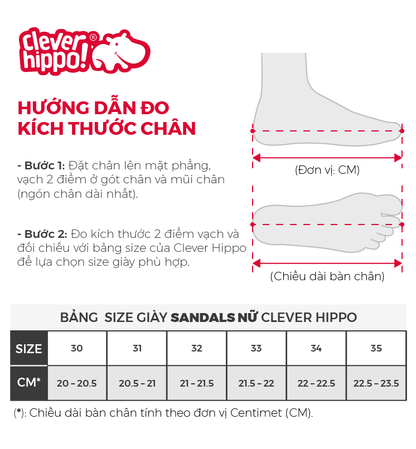 Giày Sandals Dreamy Sweet Heart Hồng Clever Hippo SD302/NUDE