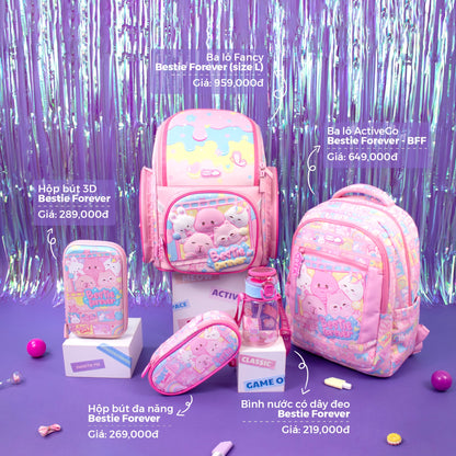 Balo Đi Học, Đi Chơi ActiveGo Bestie Forever - BFF CLEVERHIPPO BH0122