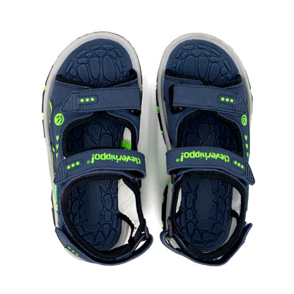 Giày Sandals Dynamic Khủng Long Siêu Đẳng  Xanh Dương S33