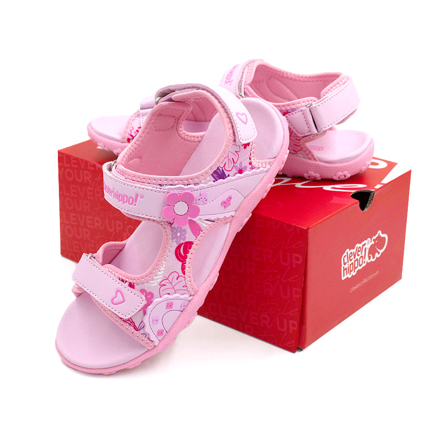 Giày Sandals Dreamy Fairy Forest Hồng S33