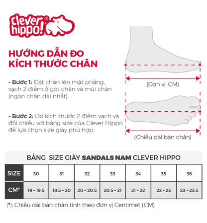 Giày Sandals Dynamic Khủng Long Siêu Đẳng Xanh Dương S30