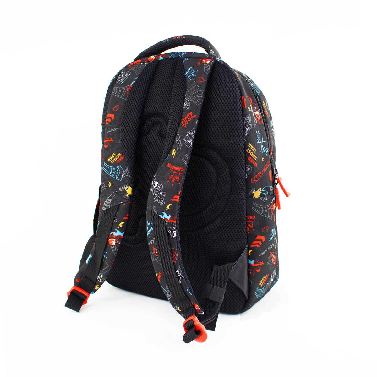 Ba Lô Đi Học, Đi Chơi ActiveGo Champion Race - Jet Black CLEVER HIPPO BC0129/BLACK