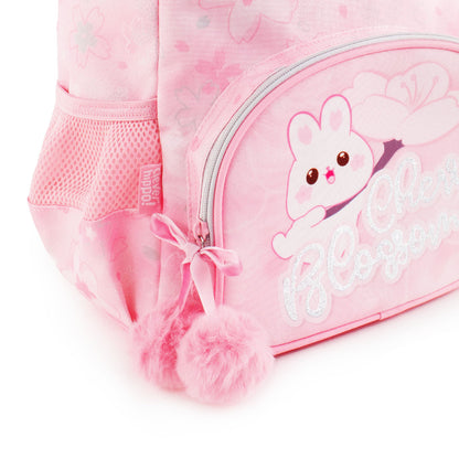 Ba Lô Đi Học, Đi Chơi Có Nón Hoodie Cherry Bunny CLEVER HIPPO BC3110