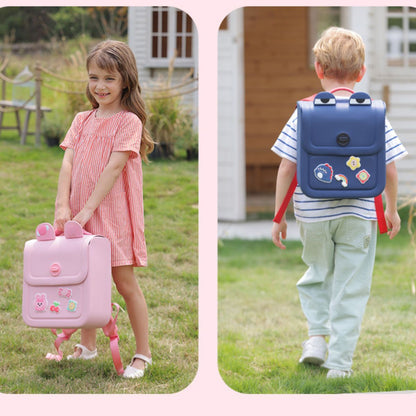 Ba Lô Đi Học, Đi Chơi Kèm Charm Cute Xanh Cool Ngầu KOOOL K87/BLUE