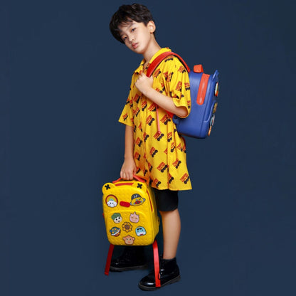 Ba Lô Đi Học, Đi Chơi Kèm Charm KOOOL Vàng KBP16/YELLOW