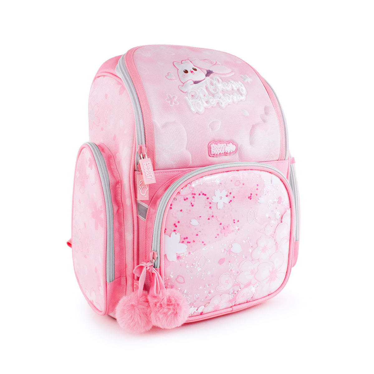 Ba Lô Đi Học Fancy L Cherry Bunny CLEVER HIPPO BC1240