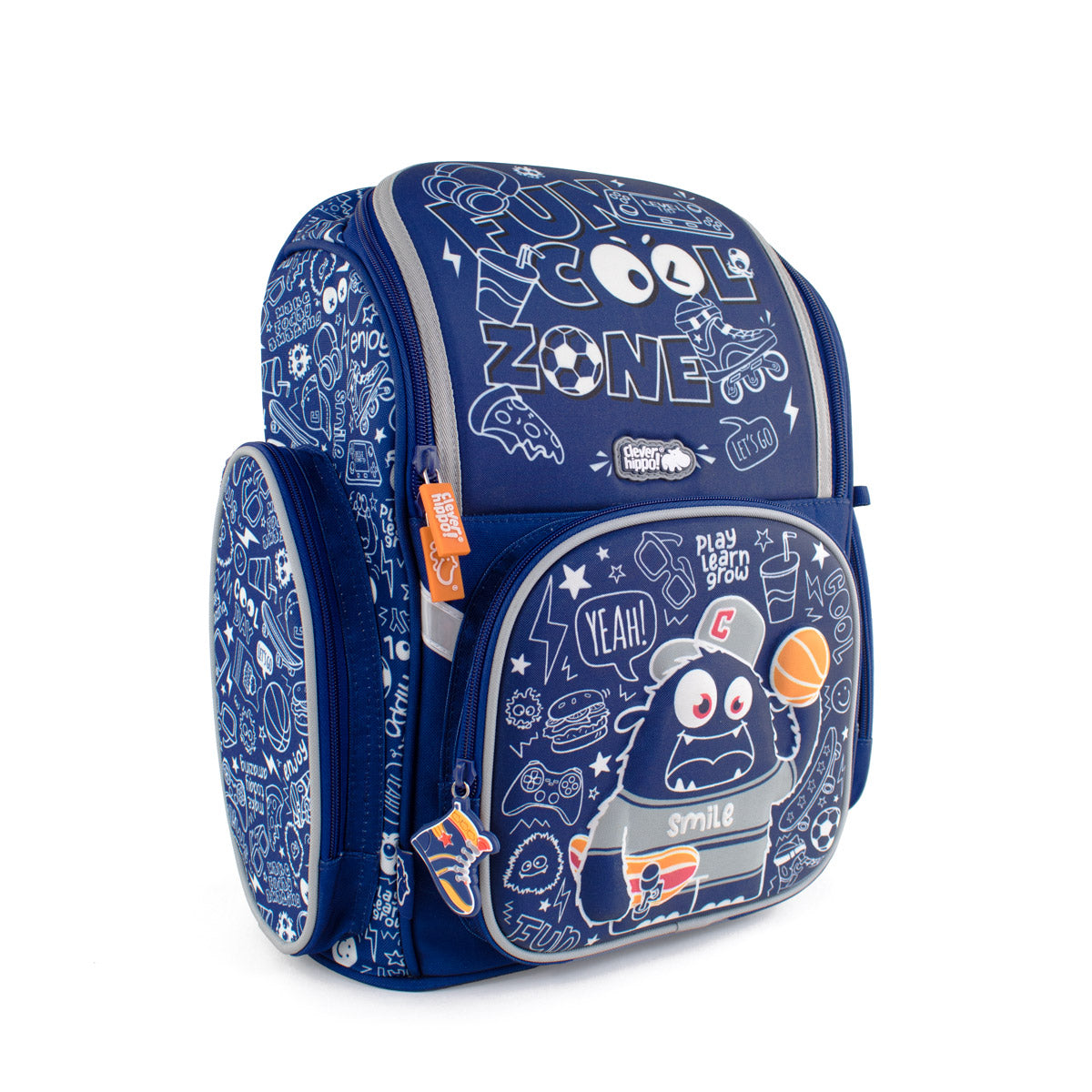 Ba Lô Đi Học Fancy L Cool & Fun CLEVER HIPPO BC1243
