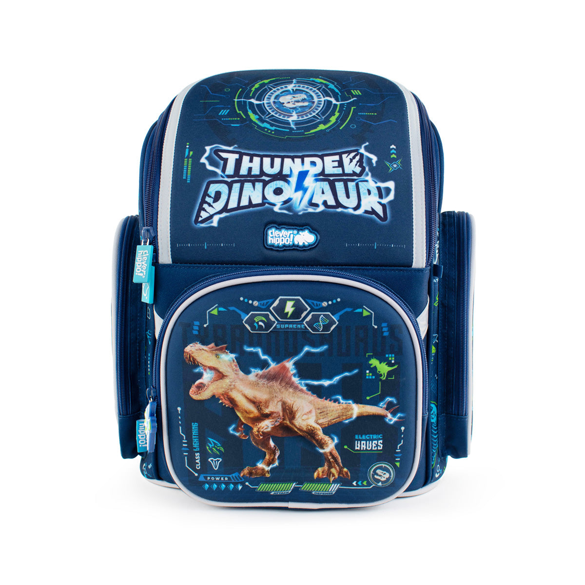 Ba Lô Đi Học Fancy L Thundersaur CLEVER HIPPO BT1242