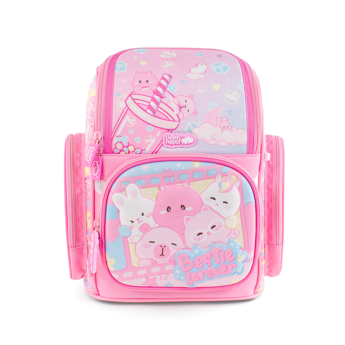 Ba Lô Đi Học Fancy S Boba Bestie CLEVER HIPPO BB1109