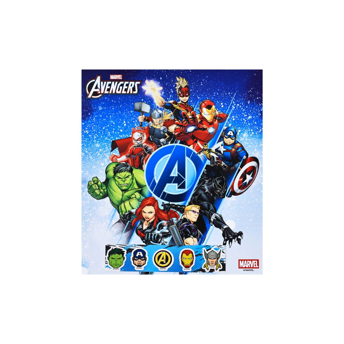 Ba Lô Đồ Chơi, Bút Màu Trang Trí Avengers RED RIDGE 100693