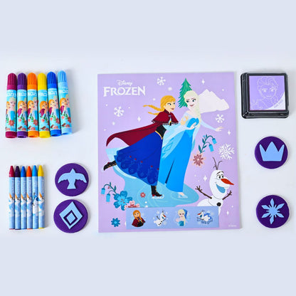 Ba Lô Đồ Chơi, Bút Màu Trang Trí Disney Frozen RED RIDGE 100691