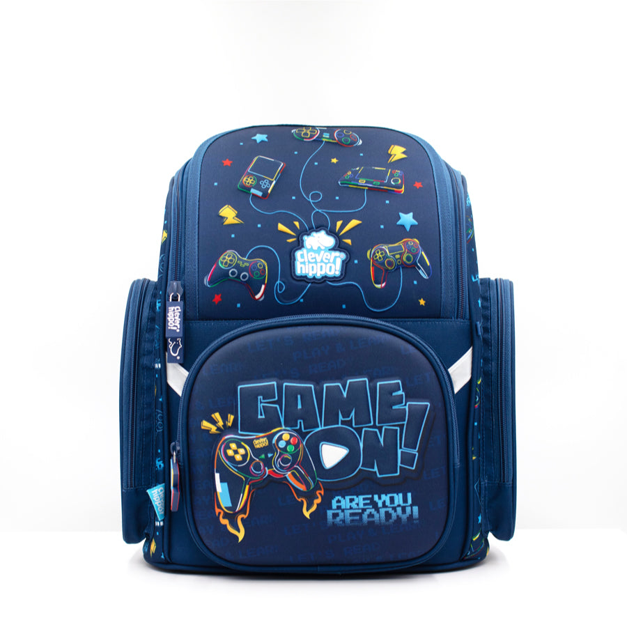 Fancy Backpack Game News Green Clever Hippo BG1233