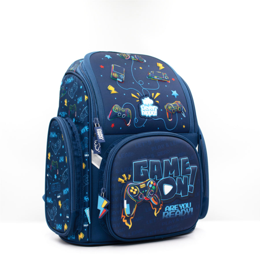 Fancy Backpack Game News Green Clever Hippo BG1233