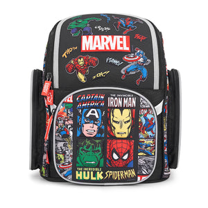 Marvel Superhero Fancy Backpack Black CLEVER HIPPO BLM1230