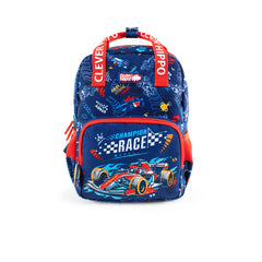 Ba Lô Mẫu Giáo, Mầm Non Mini Champion Race - Dash Blue CLEVER HIPPO BC4120