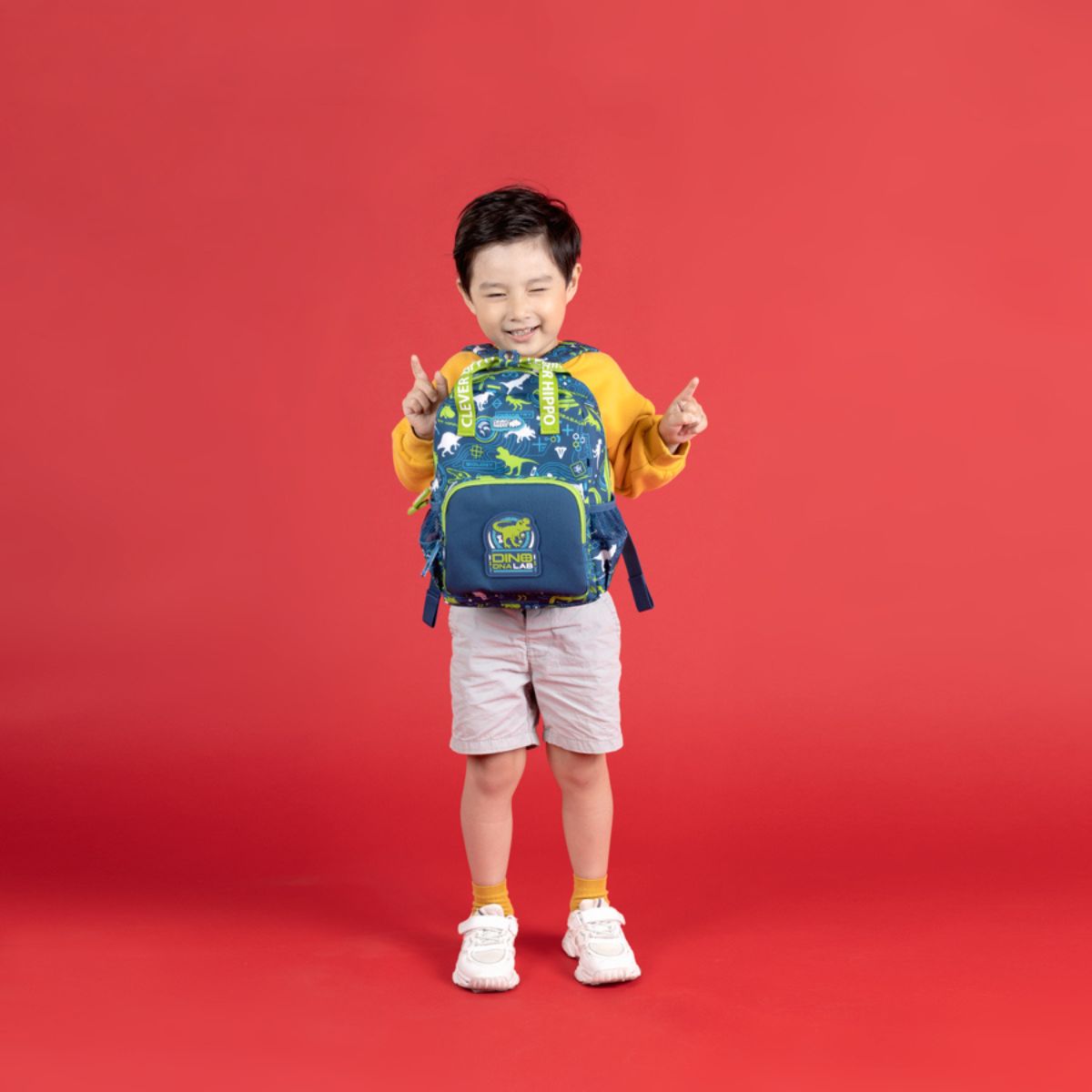 Ba Lô Mini Khủng Long Siêu Đẳng CLEVERHIPPO BD4119