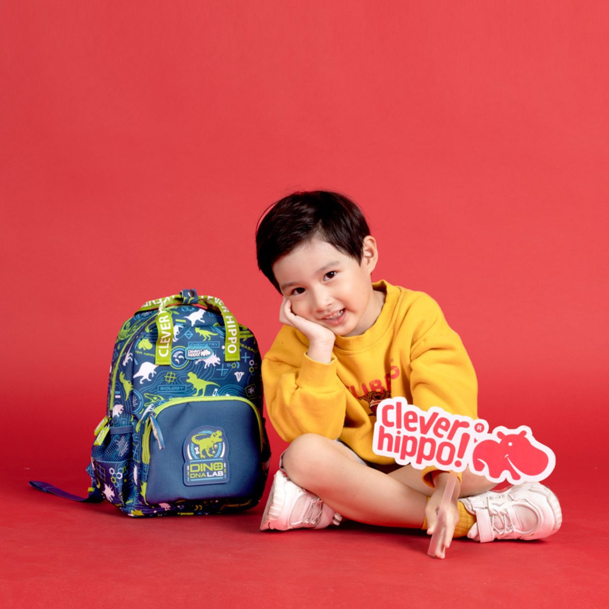 Ba Lô Mini Khủng Long Siêu Đẳng CLEVERHIPPO BD4119