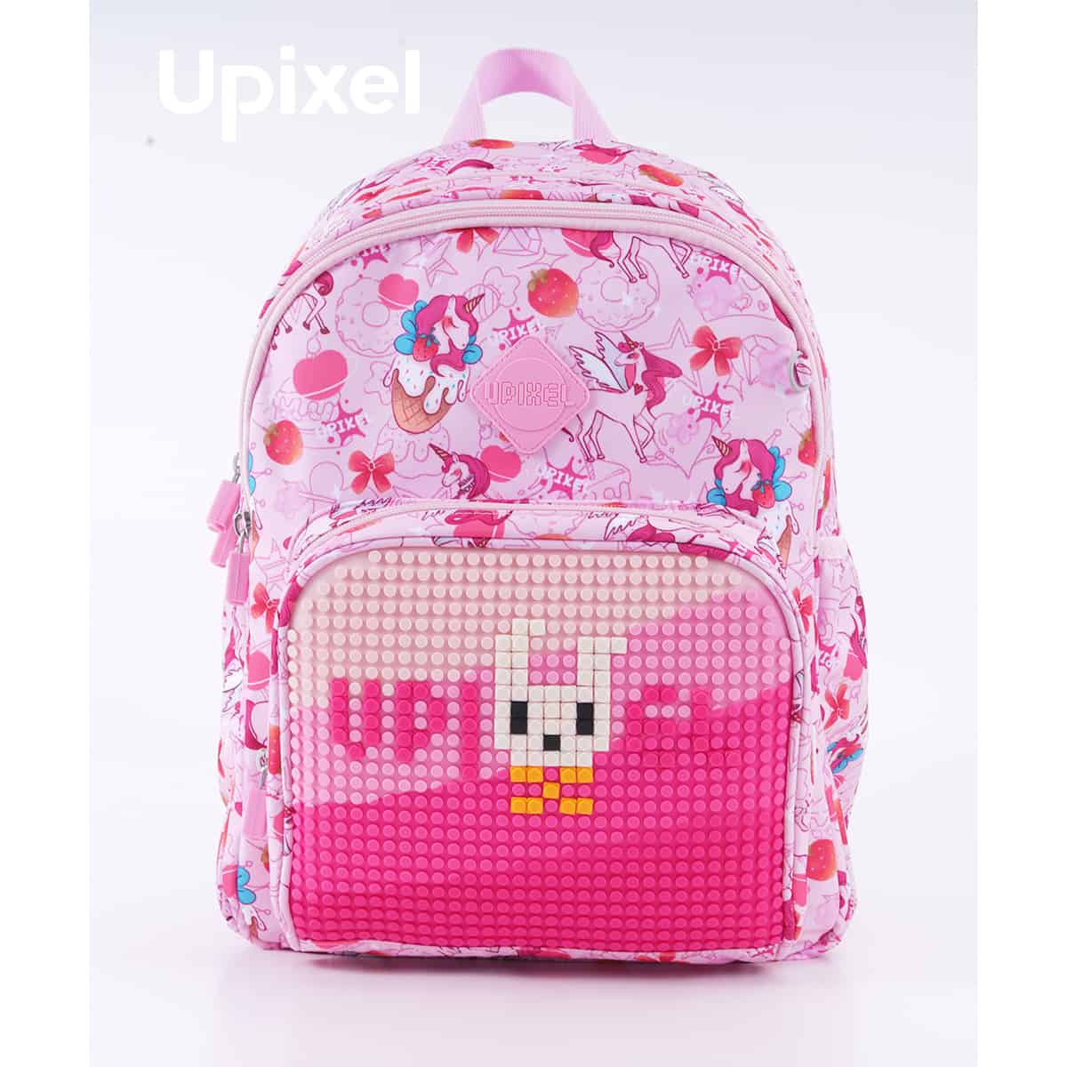 Ba Lô Upixel - Futuristic Kids Hồng Unicorn UPIXEL U21-001