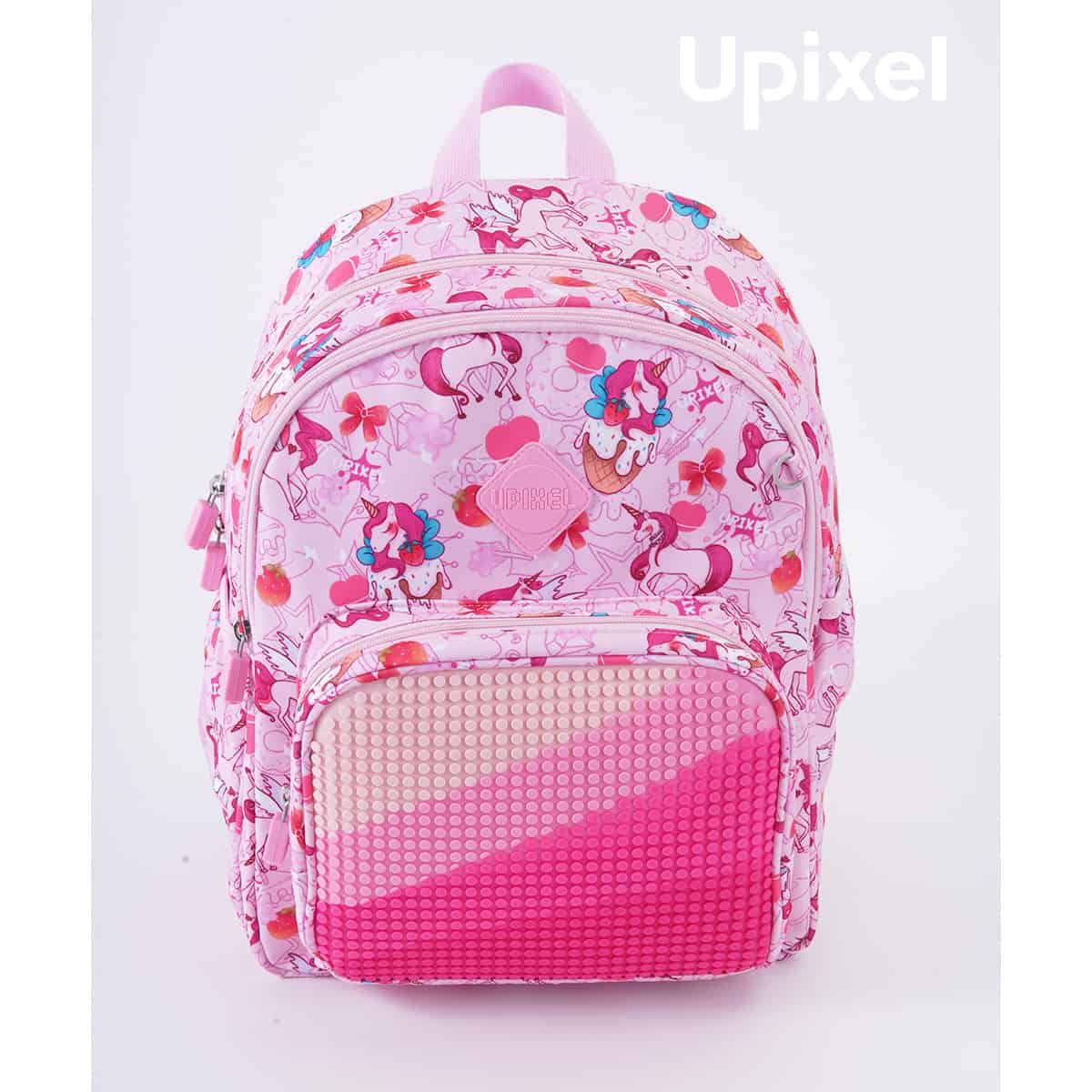 Ba Lô Upixel - Futuristic Kids Hồng Unicorn UPIXEL U21-001