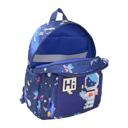 Ba Lô Futuristic Kids Xanh Indigo Upixel U21-001