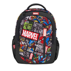 Balo Đi Học, Đi Chơi Zipit Siêu Anh Hùng Marvel Đen CLEVER HIPPO BLM9207