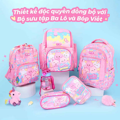 Bình Nước Có Dây Đeo Bestie Forever CLEVERHIPPO WB03