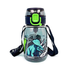Bình Nước Có Dây Đeo Dino Warriors CLEVER HIPPO WB03