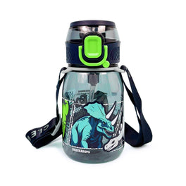 Bình Nước Có Dây Đeo Dino Warriors CLEVERHIPPO WB03