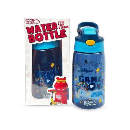 Bình Nước Nhựa Ống Hút Gập Game News CLEVERHIPPO WB04/BLUE