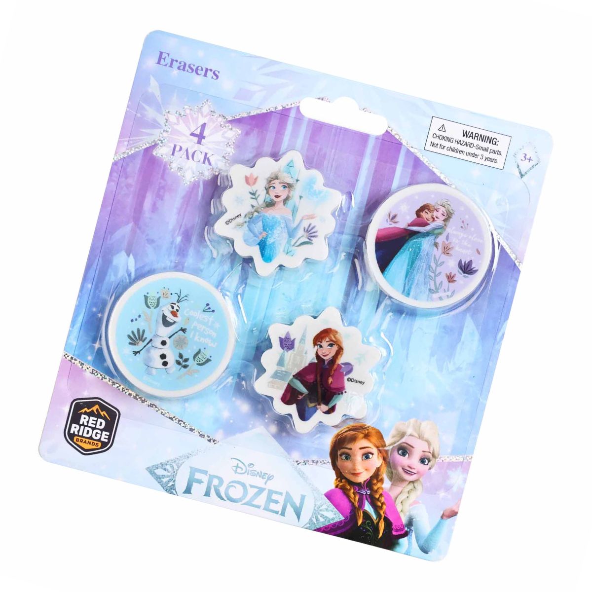 Bộ 4 Cục Gôm Disney Frozen RED RIDGE 100862