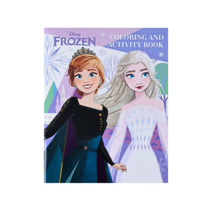 Bộ DIY Bút Màu, Sticker Và Sổ Chơi Game Disney Frozen RED RIDGE 100204