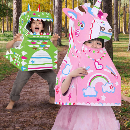 Đồ Chơi Trẻ Em: Bộ DIY Lắp Ráp Mô Hình 3D Magic Unicorn CLEVERHIPPO CJP02-UNIC