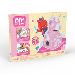 Đồ Chơi Trẻ Em: Bộ DIY Lắp Ráp Mô Hình 3D Magic Unicorn CLEVERHIPPO CJP02-UNIC