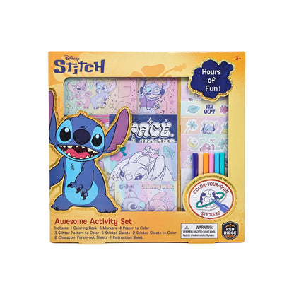 Bộ DIY Standee, Sticker Và Bút Màu Stitch RED RIDGE 100701