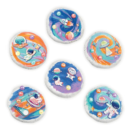 Bộ DIY Trang Trí, Tô Màu Đá Đất Sét Tự Khô Cosmic Creations 3C4G 3C4G1744