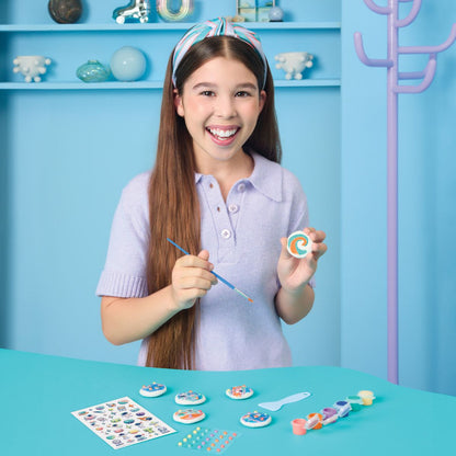 Bộ DIY Trang Trí, Tô Màu Đá Đất Sét Tự Khô Cosmic Creations 3C4G 3C4G1744