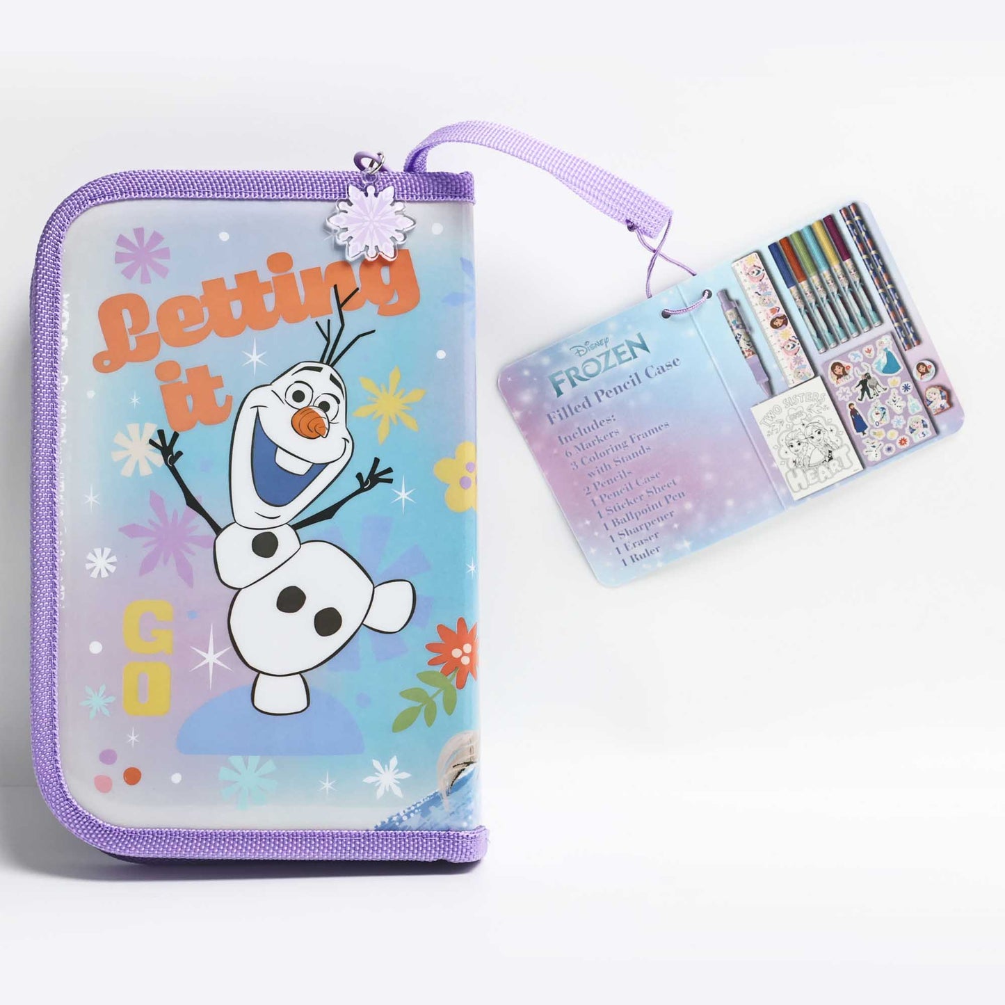 Bộ Đồ Dùng Học Tập Kèm Bút Màu Disney Frozen RED RIDGE 100892