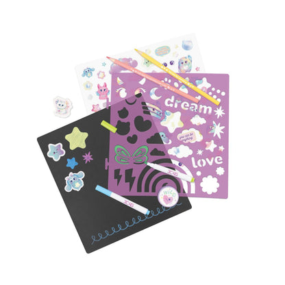 Bộ Sổ Vẽ Và Bút Trang Trí Imagination Land 3C4G 12099