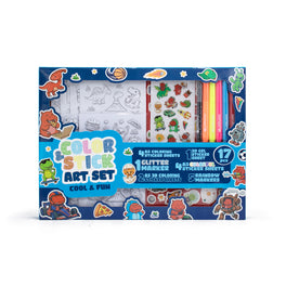 Bộ Sticker Trang Trí Và Bút Marker - Cool & Fun CLEVERHIPPO SS04