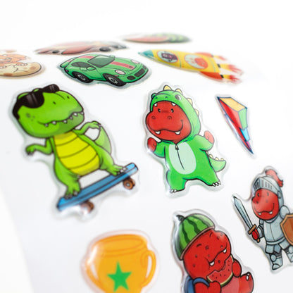 Bộ Sticker Trang Trí Và Bút Marker - Cool & Fun CLEVERHIPPO SS04