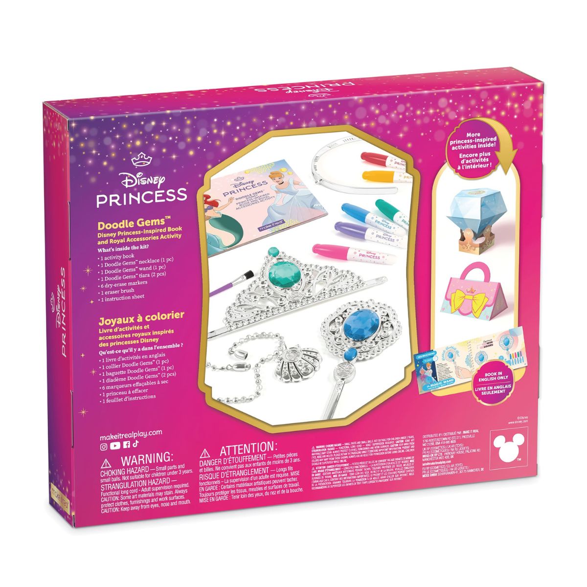 Đồ Chơi Trẻ Em: Bộ Thiết Kế Vương Miện Công Chúa Disney 3C4G 3C4G4235