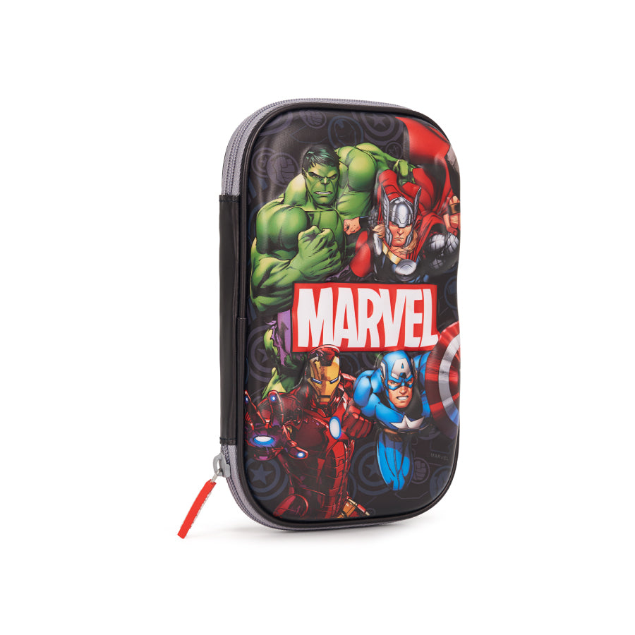 Bóp Viết 3D Biệt Đội Avengers Đen CLEVER HIPPO HLM1104