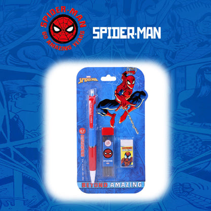 Combo Bút Chì Bấm Spider-Man Unimass A73006-A1S