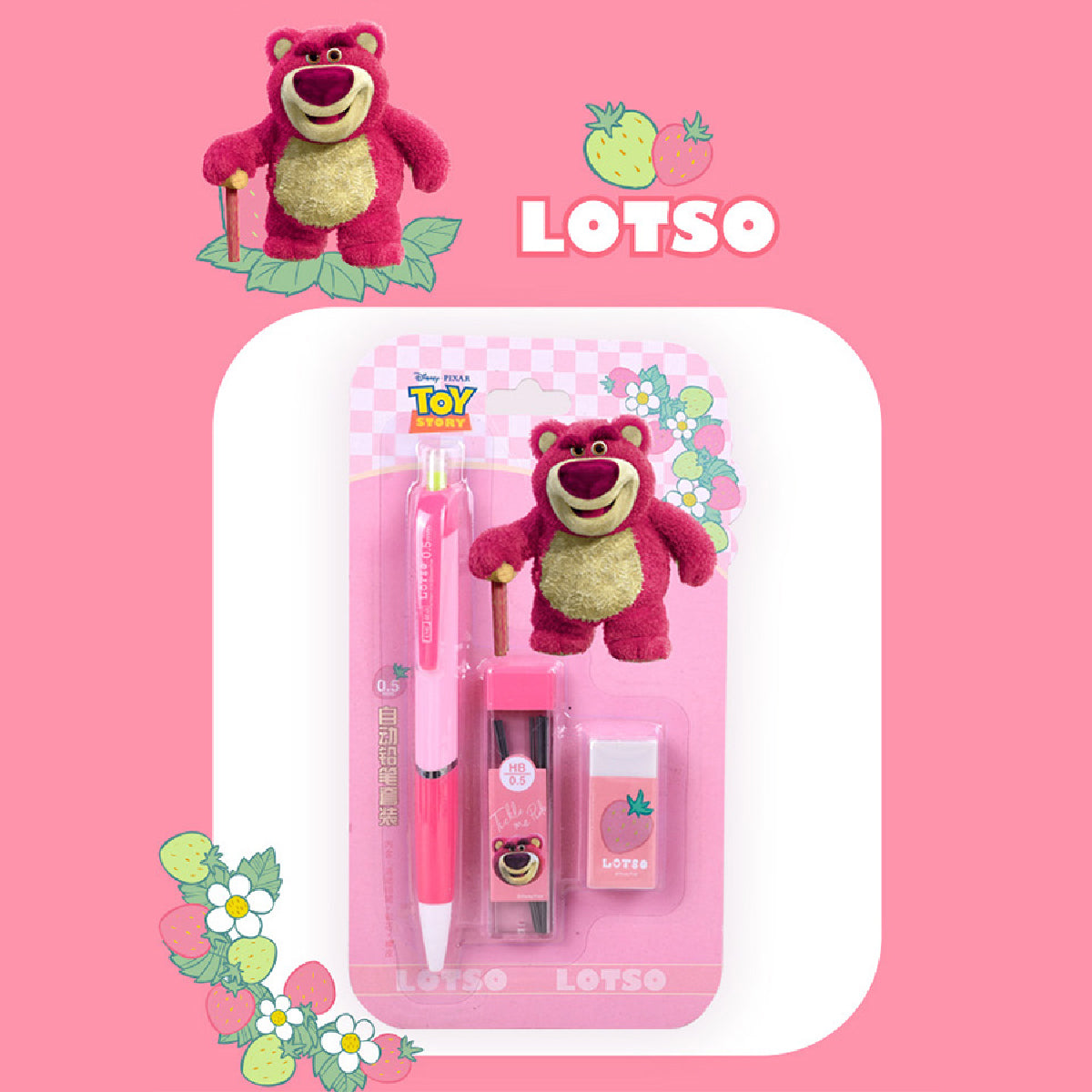 Lotso Bear Unimass Pencil Combo A73067-T1S